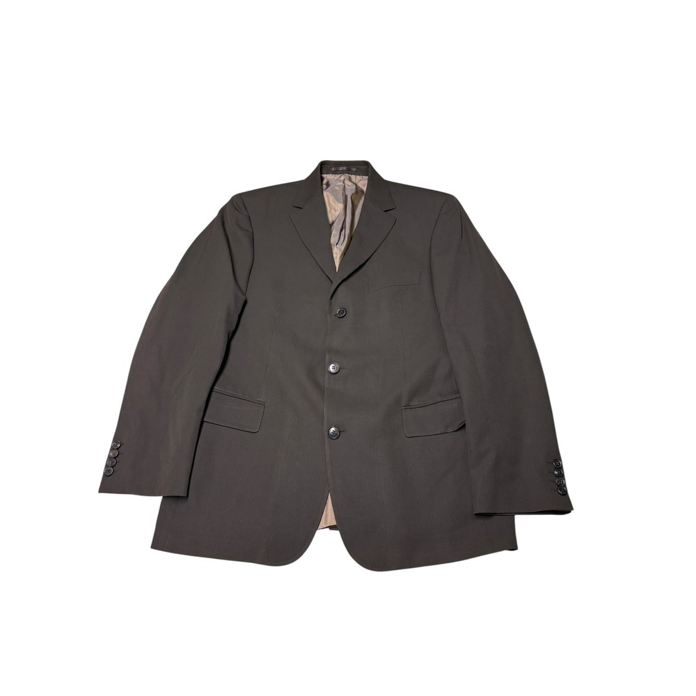 Hugo Boss Mens Rossellini Movie Blazer Super 120 Virgin Wool Brown Jacket 52